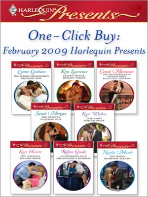 cover image of February 2009 Harlequin Presents`